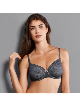 Fleur podprsenka s kosticou 5653 antracit - RosaFaia