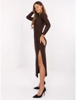Šaty IT SK 21619.97 tmavohnedé