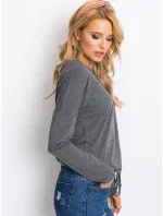 Blúzka RV BZ 5122.04P tmavo šedá