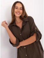 TW SK BI šaty 24135.81 tmavohnedá TW SK BI šaty 24135.81 tmavohnedá