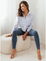 Dámske modré tričko TANYA FashionStreet DY0383 Dámske modré tričko TANYA FashionStreet DY0383