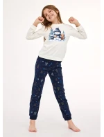 Cornette Young Girl Pyjamas 978/189 Snowy Day length/r Christmas 134-164