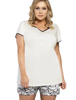 Talianska móda Pasja kr.r. kr.sp. farba:biela/print