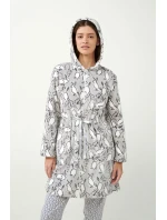 Vamp - Šedý župan s potlačou králika 21460 - Vamp