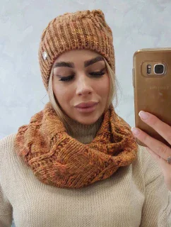 Dámska fleecová súprava Tessa K315 light khaki+mustard