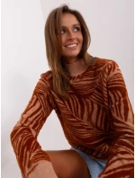 Jumper AT SW 2357.96 svetlo hnedá