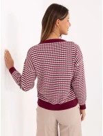 Sveter IT SW 93190.15 bordový