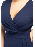 Dámske šaty SA958 modré - Karko Dámske šaty SA958 modré - Karko