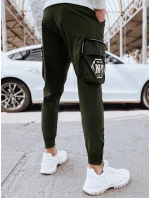 Pánske bojové nohavice zelené FashionStreet UX4310