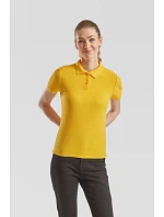 Fruit of the Loom Lady-Fit 65/35 Polo Dámske piqué polo 16.3212 heather grey Fruit of the Loom Lady-Fit 65/35 Polo Dámske piqué polo 16.3212 heather grey