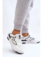Damskie Sportowe Buty Big Star LL274440 Biało-Czarne