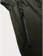 Khaki tenká bunda s kapucňou značky S'West (B8236-11) Khaki tenká bunda s kapucňou značky S'West (B8236-11)