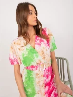 Šaty DHJ SK 15967 2.86 tmavoružová