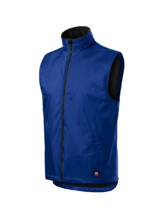 Teplá vesta unisex kráľovská modrá