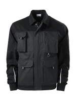 Woody pánska pracovná bunda ebony gray