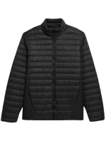 Pánska páperová bunda 4FAW23TDJAM239 20S Black - 4F