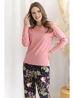 Pyžamo Taro 3614 Maribel, s dlhými rukávmi, veľkosti M–XL, Z26