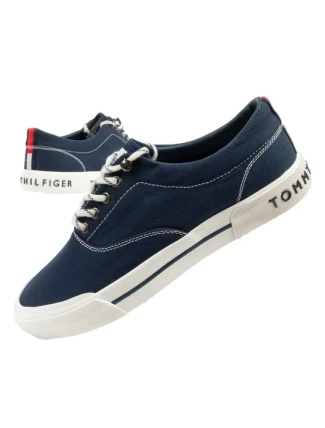 Tommy Hilfiger pánske športové tenisky módne pohodlné tmavomodré