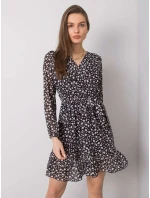 Šaty TW SK BI 26329.20 čiernobielych