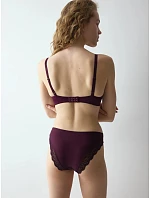 Podprsenka s kosticami Amourette W v bordovej farbe Claret – TRIUMPH Podprsenka s kosticami Amourette W v bordovej farbe Claret – TRIUMPH