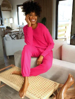 Tepláková súprava Venezia Raspberry - Dkaren