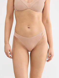 Dámske nohavičky GO Blush High Leg 2P Cameo Brown, hnedé – SLOGGI