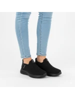Dámska športová obuv slip on black Potocki BK01312