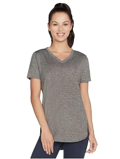 Skechers Diamond Blissful Tunic Tee W1TS336-BLK Čierna XS