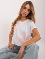 Blúzka RV BZ 9628.26X biela a ružová Blúzka RV BZ 9628.26X biela a ružová