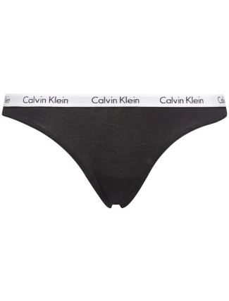 Dámske tangá Carousel 0000D1617E 001 Black - Calvin Klein