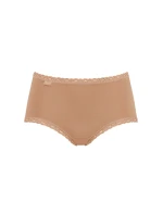 Dámske nohavičky 24/7 Cotton Lace Midi C3P - BRUSH - telové 6239 - SLOGGI