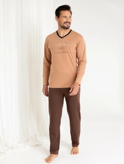 Regina 495 dlhé/r M-XL Z25/26 pánske pyžamo