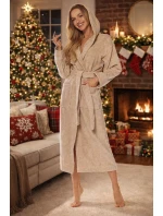 Dlhý dámsky župan L&L 2102 S-2XL Dlhý dámsky župan L&L 2102 S-2XL