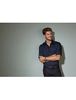 Daiber JN 644 Popelínová business košeľa s krátkym rukávom 02.0644 steel Daiber JN 644 Popelínová business košeľa s krátkym rukávom 02.0644 steel