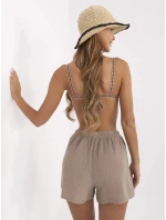 Šortky MO SN 9717.95 tmavo lila