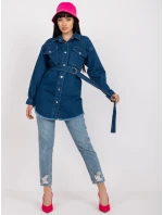 Dámska košeľa-RO-KS-GMK-2304.39-modrá