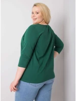 Blúzka RV BZ 6334.19P tmavo zelená