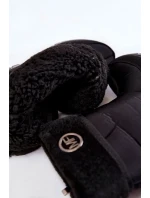 Dámske módne zateplené snežnice Progress PROGJ-21-13 Black