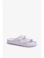 Dámske penové papuče s prackami biele Luciene