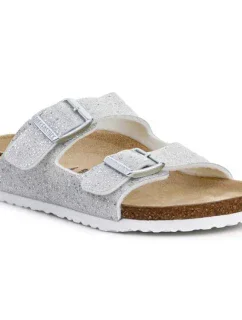 Detské papuče Birkenstock Arizona 1022230 Cosmic Sparkle White