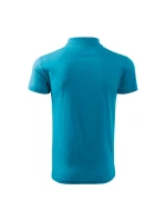 Polokošeľa Malfini Single J. M MLI-20244 tyrkysová