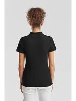 Fruit of the Loom Lady-Fit Premium Polo Dámske piqué polo 16.3030 čierne Fruit of the Loom Lady-Fit Premium Polo Dámske piqué polo 16.3030 čierne