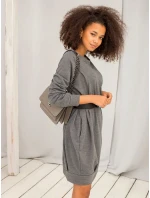 Šaty RV TU 5184.93P tmavo šedá