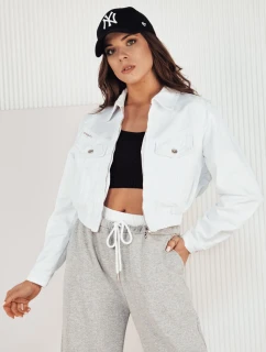 Dámska džínsová bunda BLIRNA biela FashionStreet TY4165