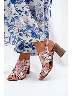 Dámske sandále RM24125 pink - Jezzi Dámske sandále RM24125 pink - Jezzi