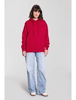 Fruit of the Loom Iconic Premium Hooded Sweat Mikina s kapucňou z hrubej bavlny 16.2284 červená Fruit of the Loom Iconic Premium Hooded Sweat Mikina s kapucňou z hrubej bavlny 16.2284 červená