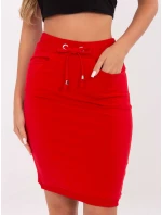 Sukňa RV SD 4793 1.32 červená