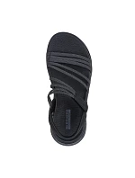 Dámske sandále Skechers GO WALK FLEX SANDAL EMMA 141473 BKGY