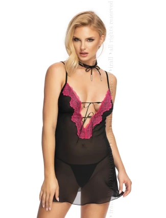 Dámska košieľka Flavia chemise + tangá ZADARMO! - Irall