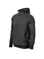 Pánska mikina s kapucňou MLI-W4394 Tmavo šedá - Rimeck